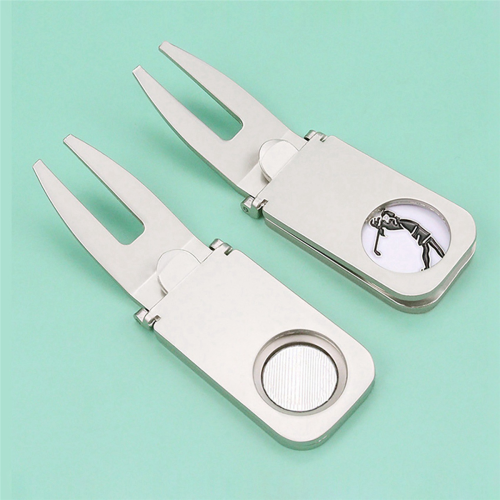 2x magnetische sigarenhouder golf divot marker tool draagbare kar clip mul 2