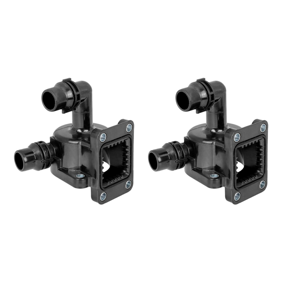 2X Thermostat Assembly For - E90 E91 E93 E92 316I 318I 320I 323I 325I Black 4854049508272
