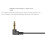 3 Pcs 3.5mm Spring Earphones Single Side Headphones Earbuds Wired Head 9