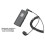 3 Pcs 3.5mm Spring Earphones Single Side Headphones Earbuds Wired Head 6