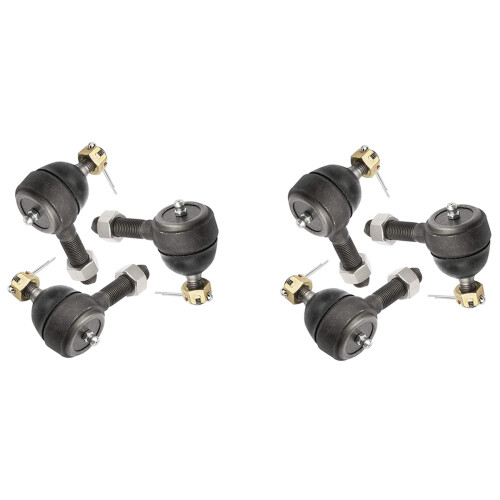 2X Golfkar Stuurstang Eindset voor Club Car G&E 1976-2008 Driver en Pas 1