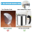 4X Candle Making Pouring Pot, 44 Oz Double Boiler Wax Melting Pitcher, 6