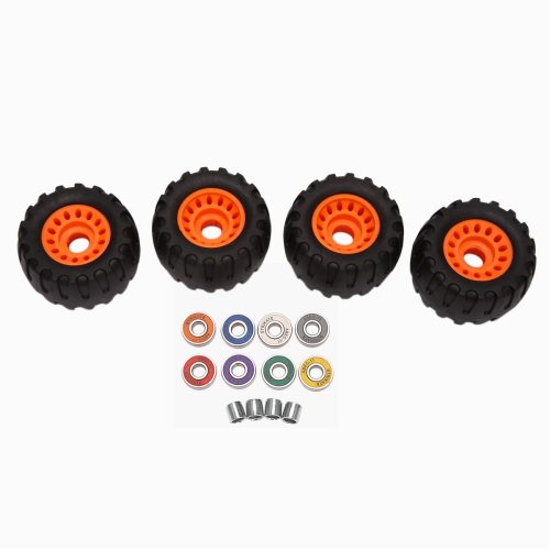 Off Road Skateboard Longboard Räder (Set von 8 Enthält Lager Hülse 2