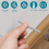 400 Pcs Double-Head Skirting Thread Seamless Nail,Rust-Proof No Trace 6