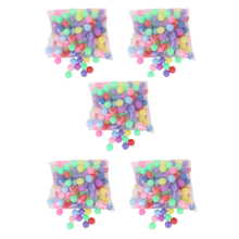 750 balles de ping-pong colorées de 40 mm, couleurs mélangées