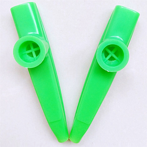 Πλαστικά μουσικά όργανα Kazoos με διαφράγματα φλάουτου Kazoo για Gif 2