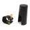 4X Plastic Clarinets Nozzle Cap with PU Ligature Black 3