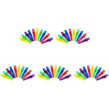 Plastic Kazoo's Muziekinstrumenten met Kazoo Fluit Membranen voor Gif