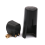 4X Plastic Clarinets Nozzle Cap with PU Ligature Black 6