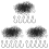 360Pcs 1-Inch Mini S-Shaped Hook, Small Metal Decorative for Crafts(Bl 2