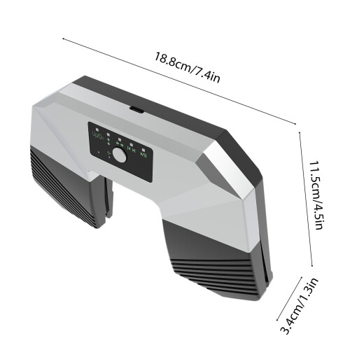 Wireless Page Turner Pedal BT, 7 Modes, 40H, 250mAH, Black 1