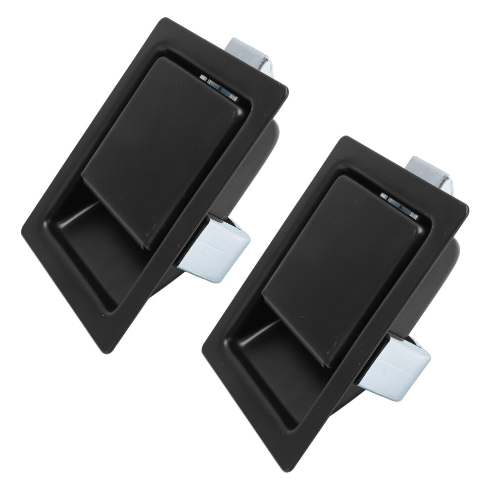 2Pcs 127 X 102Mm Heavy Duty Carbon Steel Paddle Handle Latch For Toolbox, Truck & Rv 3301335139982
