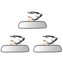 3X 4.3Inch Car DVR Dash Camera Rear View Mirror Monitor Supports 2-Way