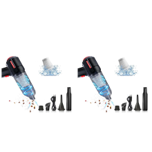 2X Compressed Air Duster Rechargeable Mini Vacuum Cleaner , 6000 PA, f
