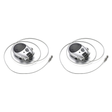 2x Fietsslot Combinatie Bagagesloten Fietskabel voor 30 Inch Draad