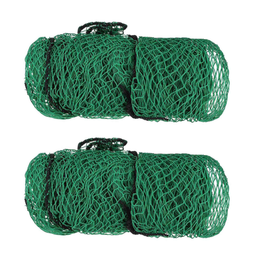 2X Red de práctica de golf Red resistente Cuerda de borde Barrera deportiva Tra
