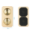 2X Ξύλινο Θερμόμετρο και Υγρόμετρο Σάουνας 2 σε 1 Υγρασία/Θερμοκρασία 5