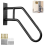 2X Secure Pipe Stair Handrails Staircase Iron for Wall Mount Stairs In 10
