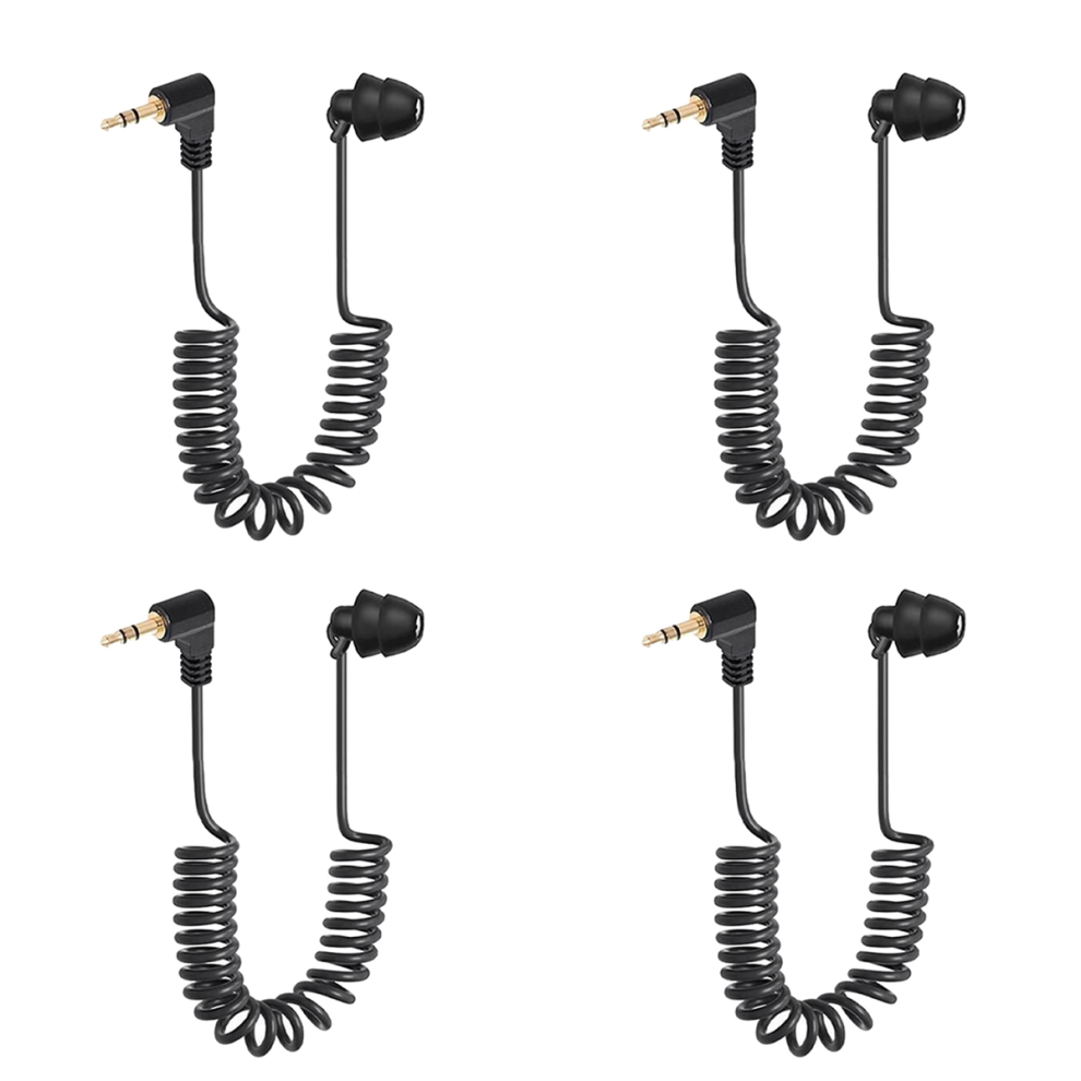 Auricolari A Molla Da 3,5 Mm, Cuffie Monolaterali, Auricolari Cablati