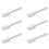 6X Rubber Ended Spatula 16In 405mm Kitchen Baking Mixing Turner Utensi 1