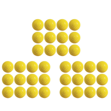 36 piezas de pelotas de softbol para máquina de lanzamiento con hoyuelos de 12 pulgadas para bateo y fildeo