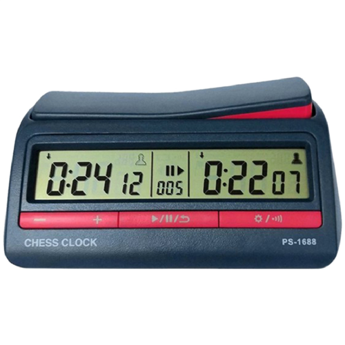 2X Professionelle Erweiterte Schach Digital Timer Uhr Count Up Down Board 2