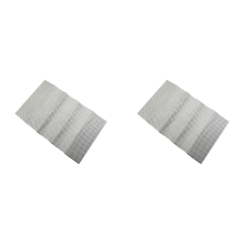 2x geëmbosseerd aluminium hitteschild, uitlaatpijpschild en auto-G