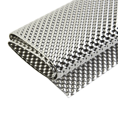 2X Embossed Aluminum Heat Shield, Exhaust Pipe Shield and Automobile G 2