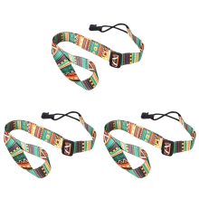 3x verstelbare zachte polyester gitaar ukelele akoestische bas schouderband