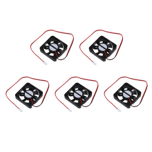 5X DC 12V 2 Pins Connector Brushless Cooling Fan 50mm X 10mm