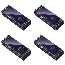 4X M2 SSD Kühlkörper Kühler Temperatur OLED Digital Display M.2 2280 NV