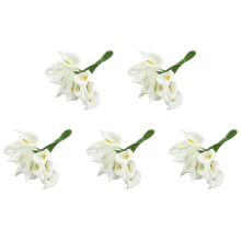 60Pcs Mini Calla Artificial Flower Bouquet Wedding Decoration DIY Wrea