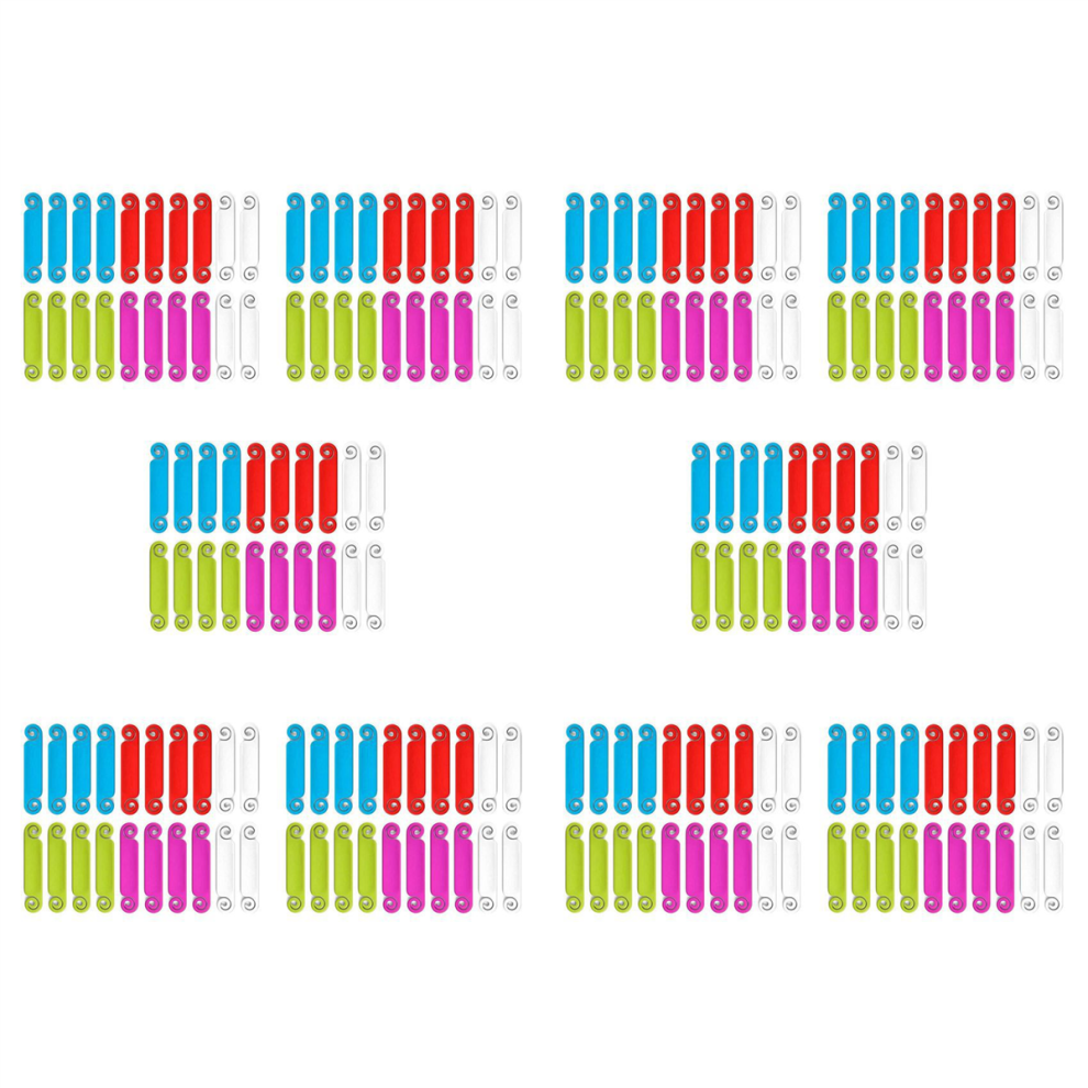 200 Pcs Cable Tags Management Multicolor Labels Cord Identification Fo 4854049521011