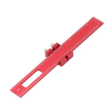 Galga de marcado para carpintería de 8 pulgadas, rango 0-210 mm, plateada