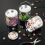 Paint Bucket Clear with Metal Lids and Handle Decorative Plastic Stora 7