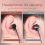 3X Short Cable Unilateral Headset Extension Earpiece in Ear Single Ear 10