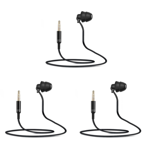 3X Short Cable Unilateral Headset Extension Earpiece in Ear Single Ear 2