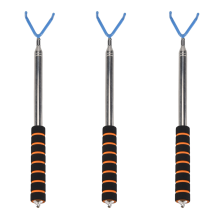 3X Disc Golf Retriever Grabber 10 Füße Tragbare Teleskop Pole mit