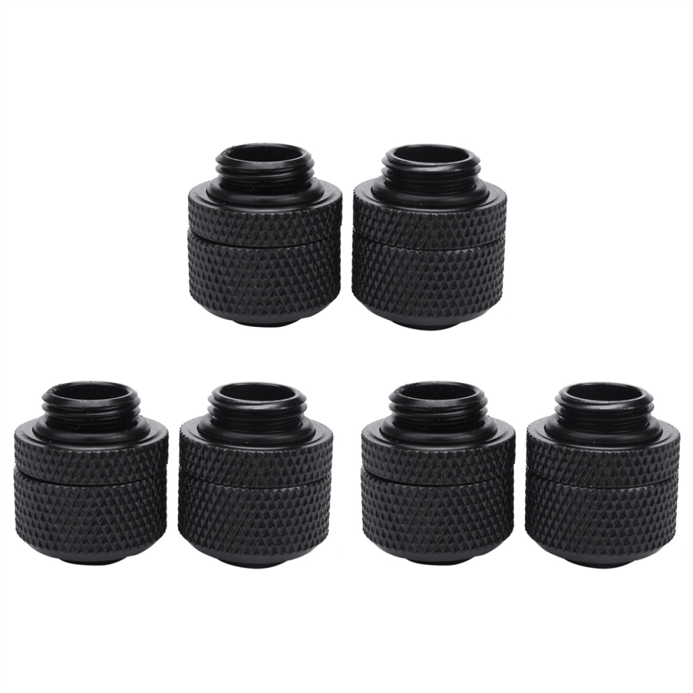 6Pcs Water Cooling Fittings G1/4 External Thread Pagoda For 9.5X12.7mm 4854049522247