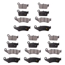 10x Motorfiets Voor- en Achterremblokken Schijf voor YZ125 YZ250 YZ450 YZ