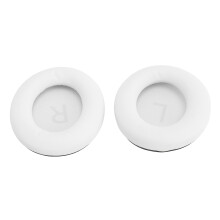 Almohadillas para auriculares Space One cuero de proteína blanco + esponja