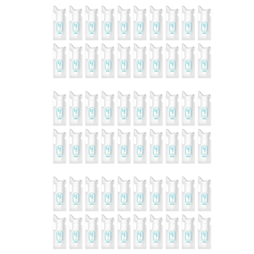 60PCS Einweg-Urinbeutel, 700ML Beutel für Reisen Camping Notfall ein 1