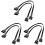 Καλώδιο προσαρμογέα τροφοδοσίας Molex IDE 4 ακίδων αρσενικό σε 15 θηλυκό, σκληρό D 2