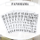 16 Sheets Self Adhesive Vinyl Letters Numbers Kit, Stickers DIY Decal 3