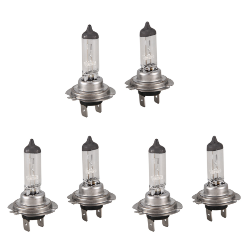 6x Car Front Head Light Headlight H7 Bulb Lamp 12V 55W