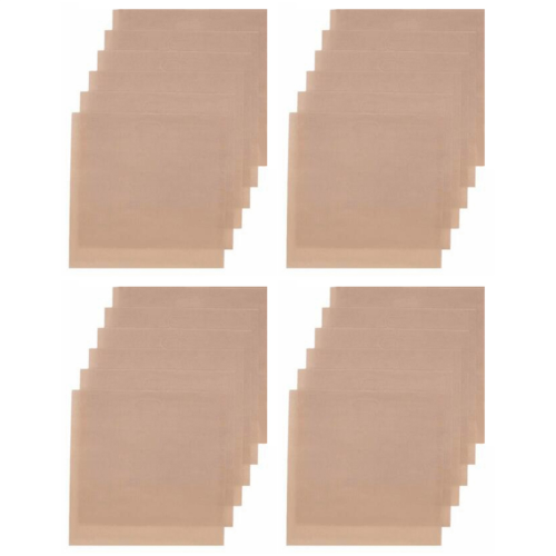 Lot de 24 sacs réutilisables antiadhésifs pour grille-pain 1