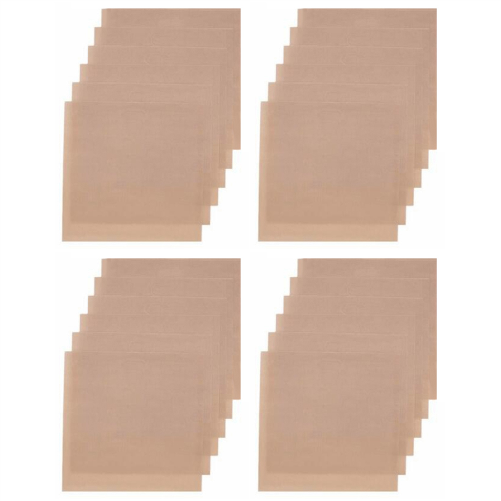 24 Pezzi Di Sacchetti Riutilizzabili Per Tostapane, Antiaderenti, Per La Cottura Del Pane E Dei Panini.