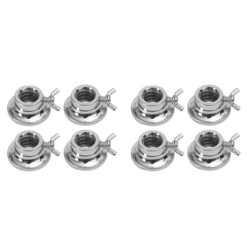Lot de 8 colliers de serrage antidérapants pour haltères