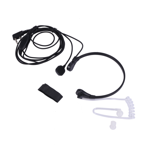 20X Throat Microphone Vibration Headset Earpiece for Two Way Radio Uv- 2