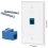 24x Πρίζα τοίχου Cat6 Ethernet 1 θύρας RJ45, θηλυκή σε καλώδιο σύνδεσης 3